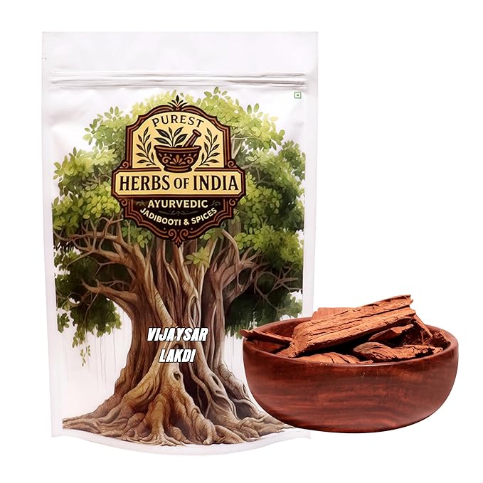 Herbs of India Vijaysar Lakdi – Herbal Sugar Support – ₹599